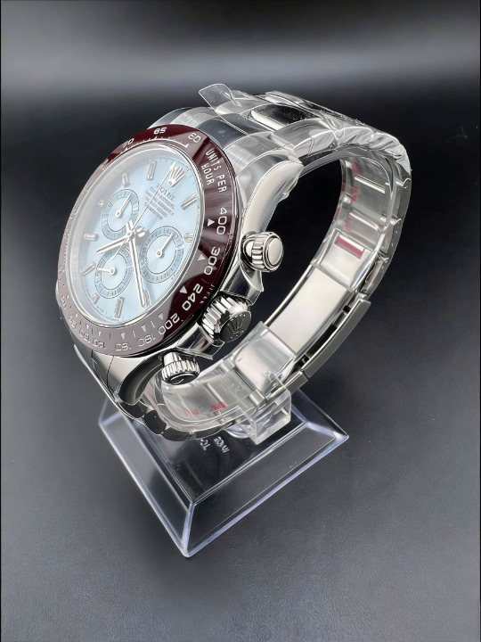 CLEANクリーン工場ROLEXロレックス デイトナ 116506プラチナ アイスプルー文字盤 ダイヤモン cal.4130 1:1精度