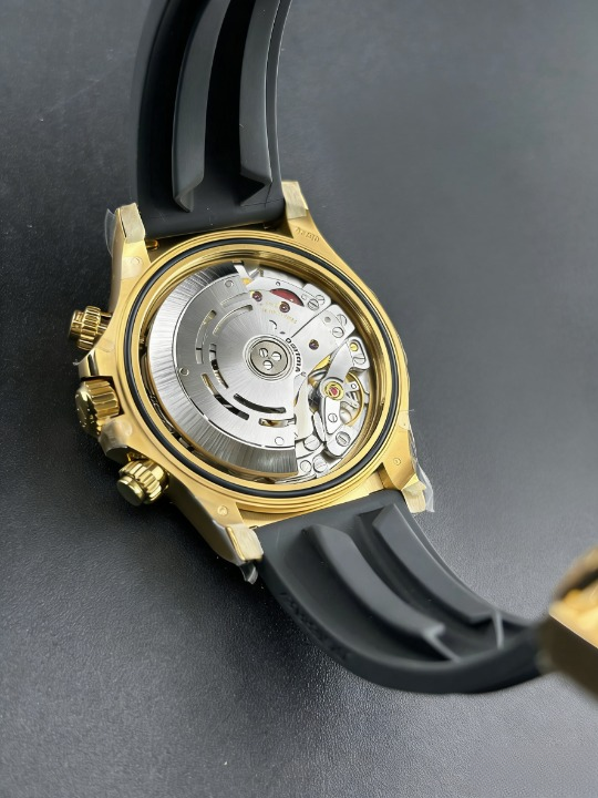 CLEANクリーン工場ROLEXロレックスデイトナ 116518 ゴール シャンパンブラックパンダ文字盤 cal.4130 1:1精度