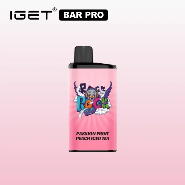 Passionfruit peach iced tea Iget Bar Pro[10–15 day delivery]