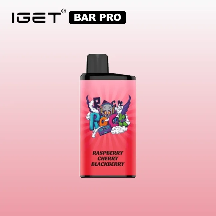 Rashberry cherry blackberry Iget Bar Pro[10–15 day delivery]