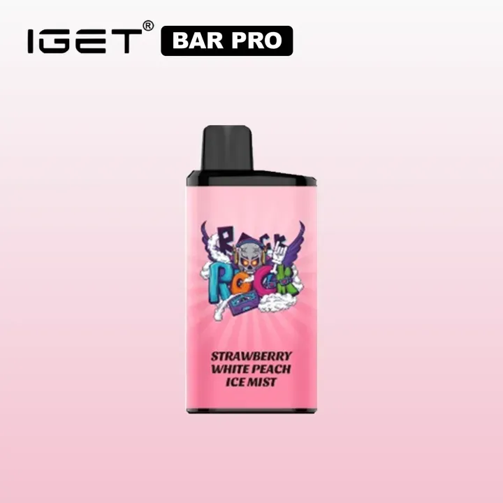 Strawberry white peach ive mist Iget Bar Pro[10–15 day delivery]
