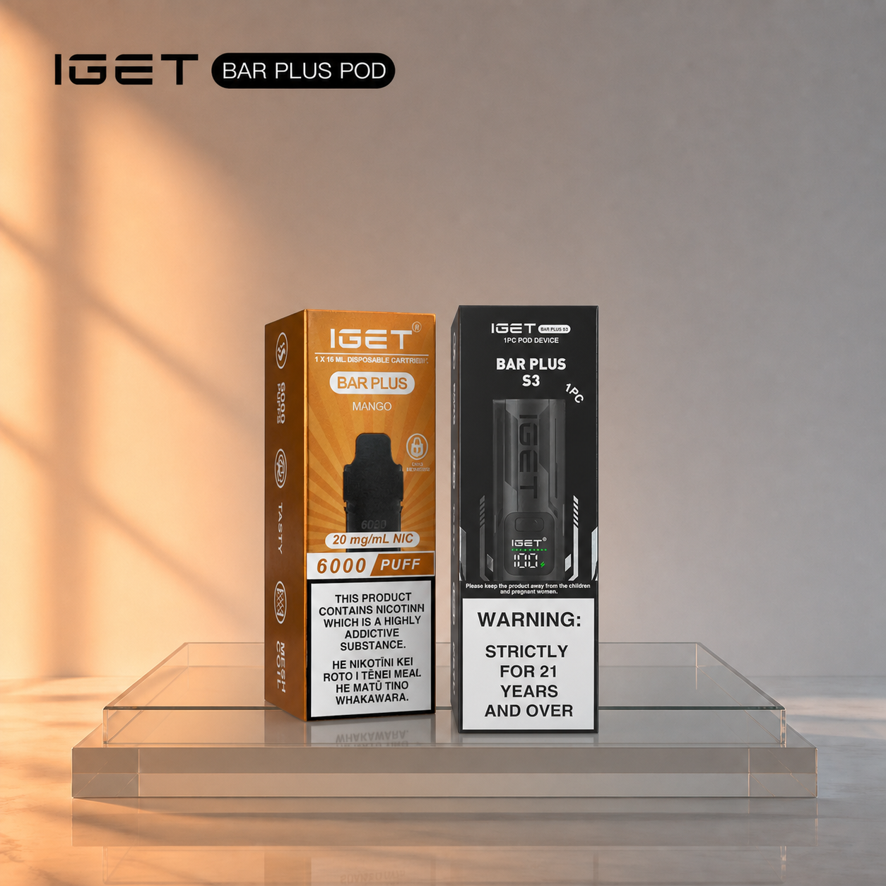 IGET BAR PLUS package