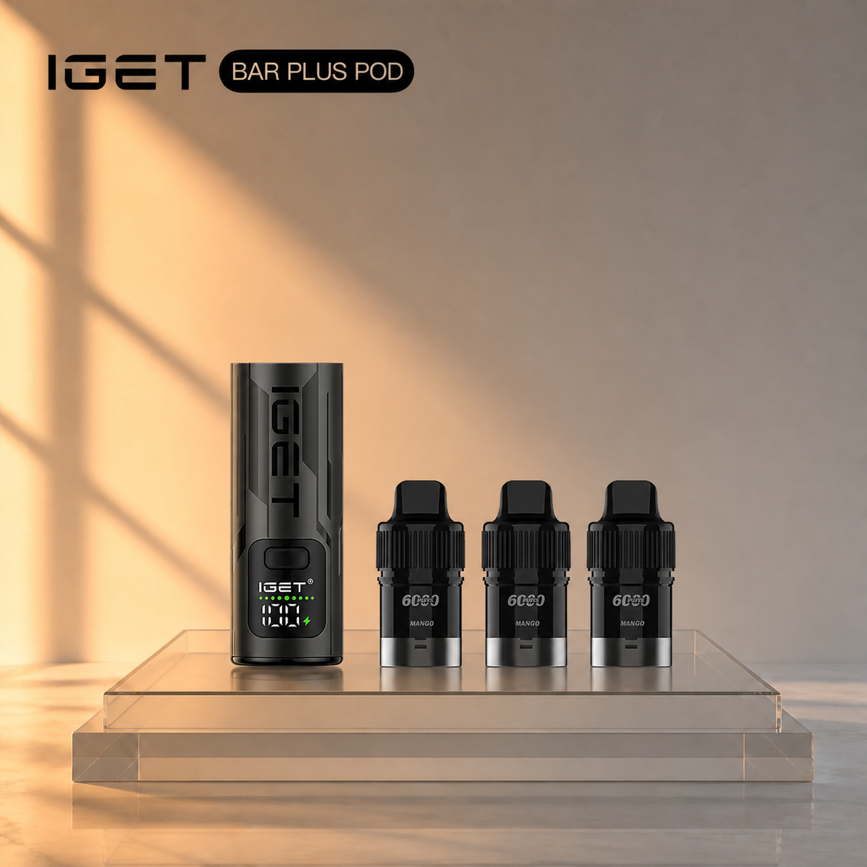 IGET BAR PLUS 1Kit+3Pods