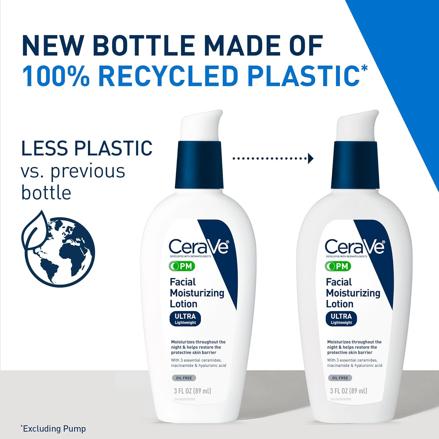 CeraVe適樂膚 PM晚間臉部保濕乳液 89ml