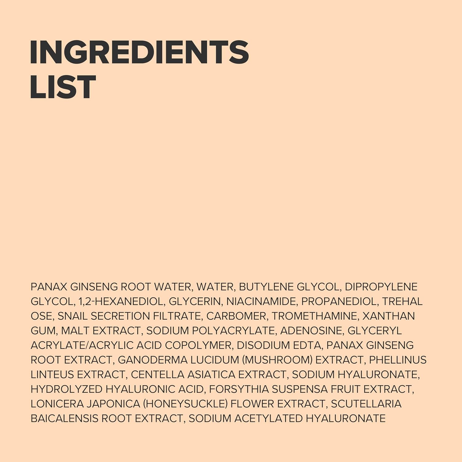 Beauty of Joseon 煥活蝸牛黏液人參精華 30ml