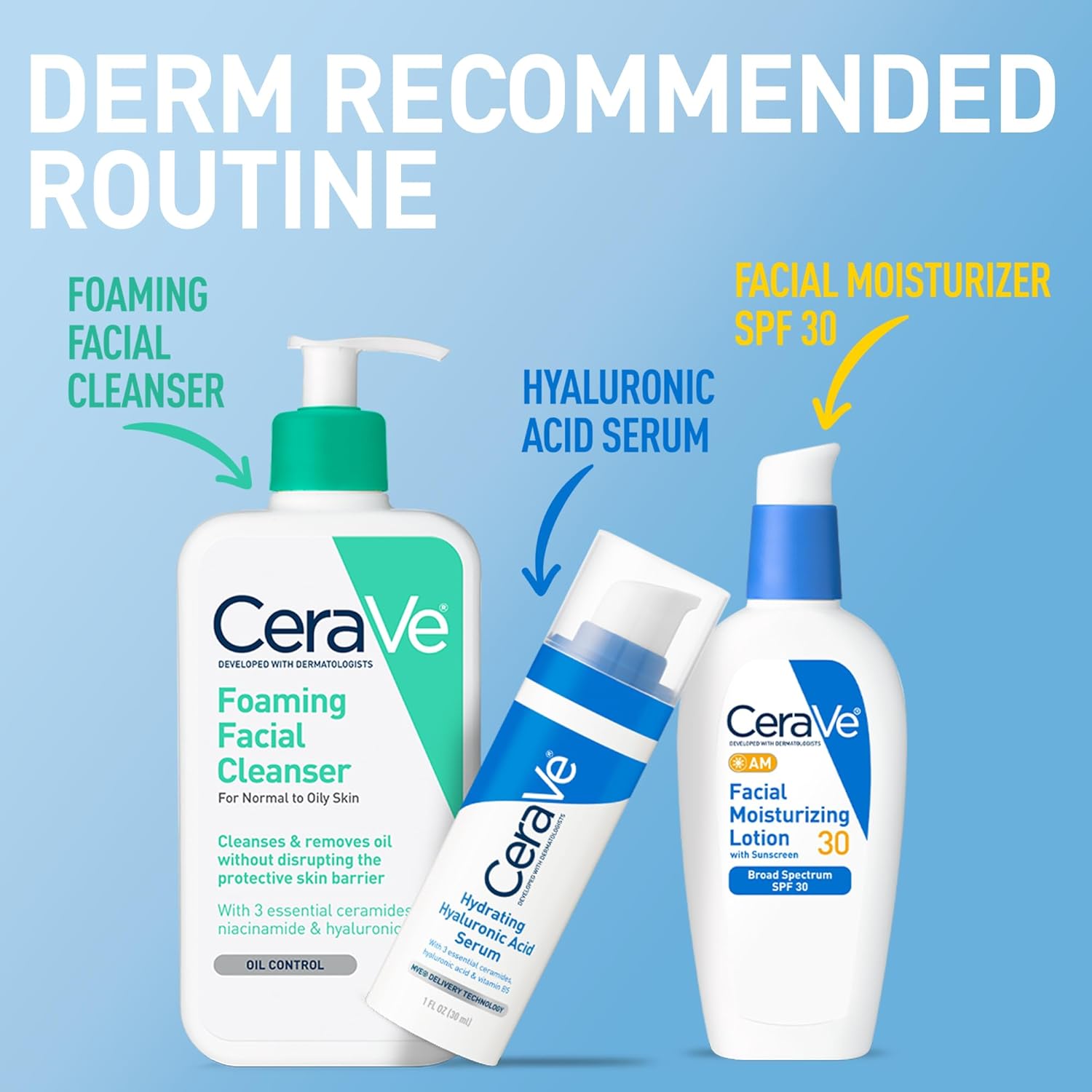 CeraVe適樂膚 AM早間臉部保濕乳液 SPF+30++ 89ml