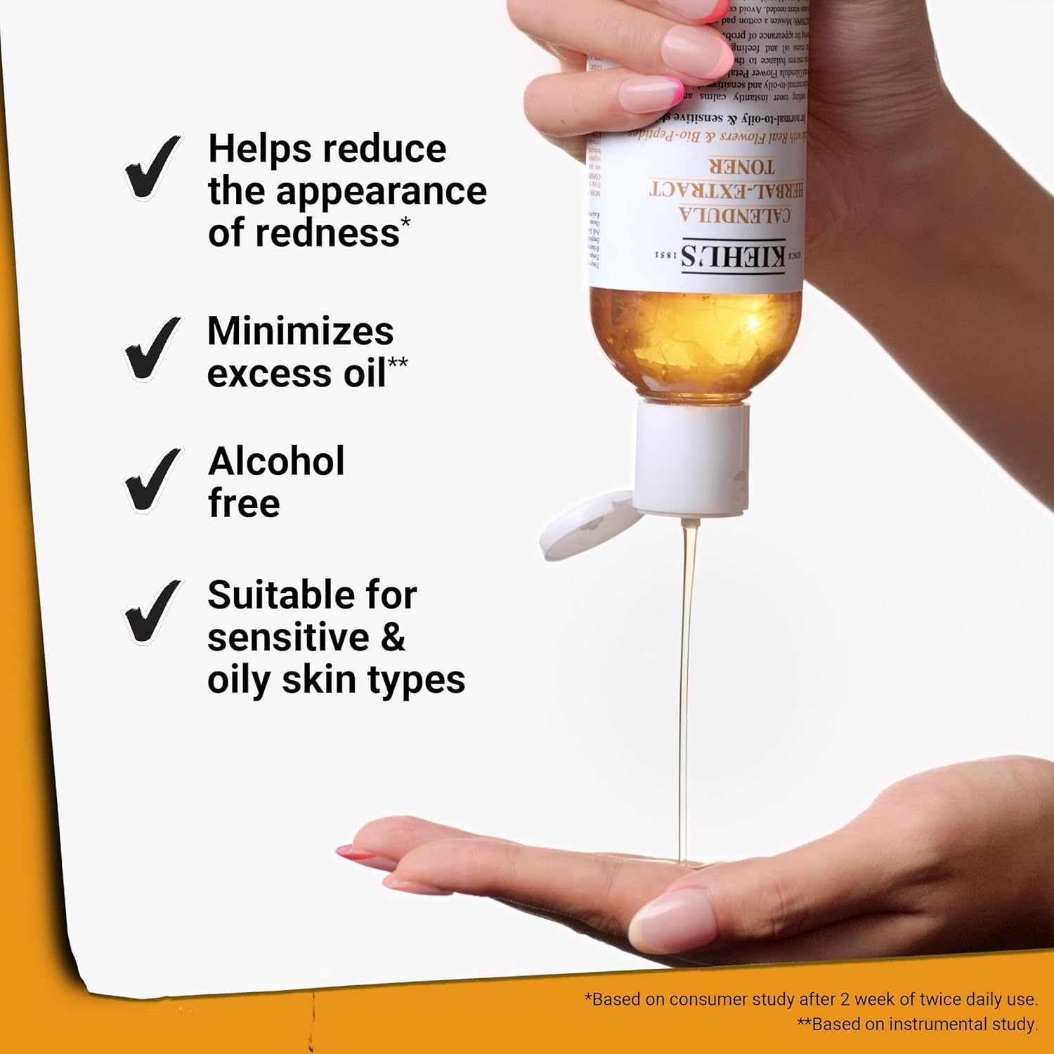 Kiehl's契爾氏 金盞花草本萃取無酒精爽膚水 500ml