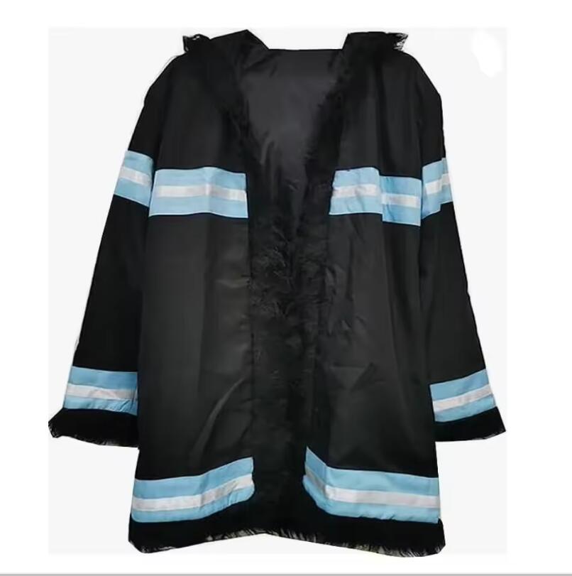 Anime Women Princess Hibana Cosplay Costumes Uniform Fleece Coat Cloak Jacket Halloween Outfit