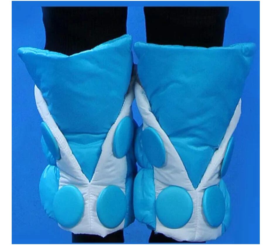 Anime Seragaki Aoba Shoe Covers Costume Handcrafted Hand-made Winter Costume Parts Cosplay 2PCS Pro Accessories