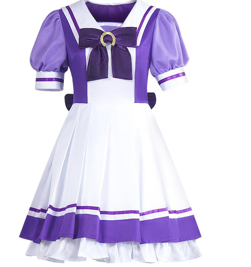 Anime Uma Musume Costume Oguri Cap Cosplay Lolita Party Uniform Dress Sailor Halloween Outfit
