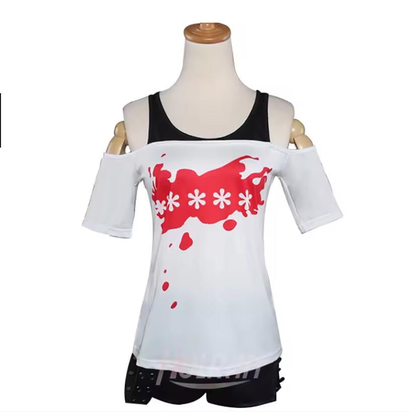 Anime Women Costume Navi Futaba Sakura Shirt Cosplay Costume Coat Jacket Tshirt Shorts lolita Punk Halloween Outfit