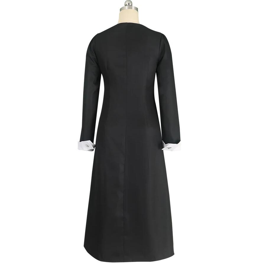 Anime Women Maka Albarn Cosplay Costume Black Cloak Jacket Uniform Halloween Christmas Outfit