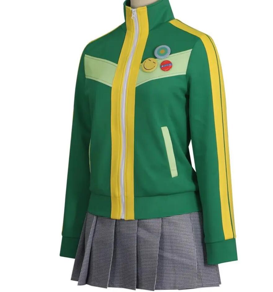 Anime Women Chie Satonaka Cosplay Costume Suit Sports Outfit Halloween Christmas Uniform