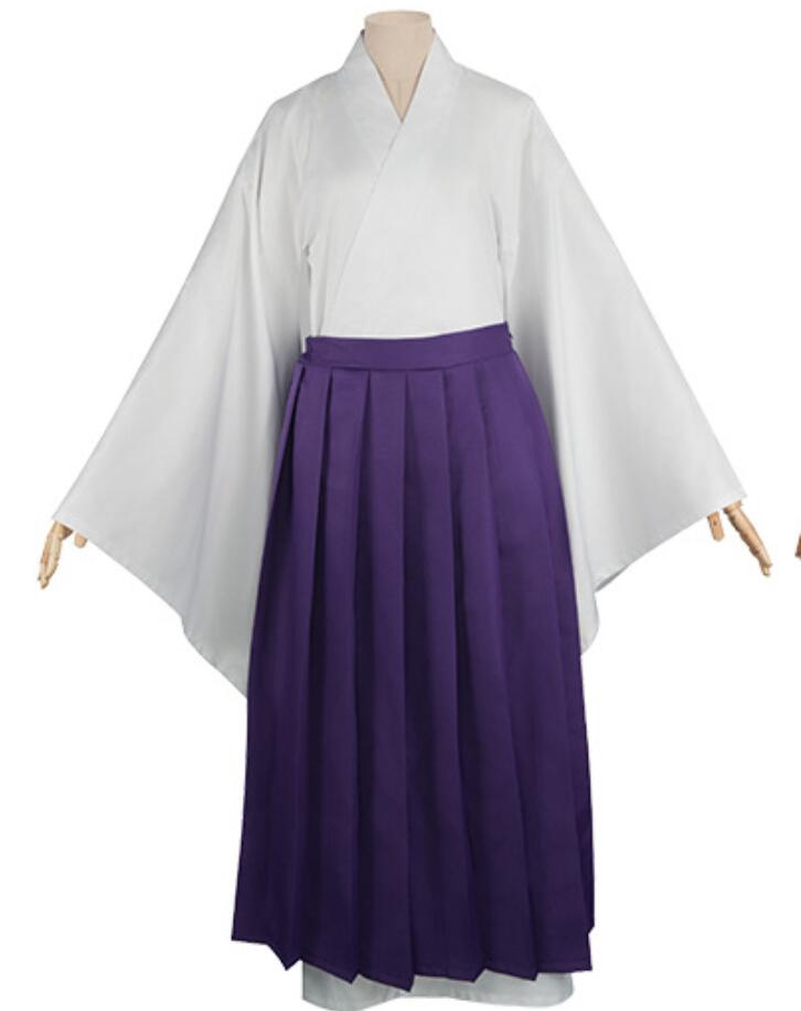 Anime Uraume Costume Cosplay Zenin Naoya Kimono Cape Monk Clothing Woman Halloween Traditional Festival Outfit