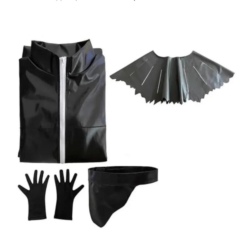 Anime Cosplay Aizen Sousuke Leather Set Costume Cloak Jacket Sosuke Thousand-Year Blood War Halloween Party Christmas Outfit