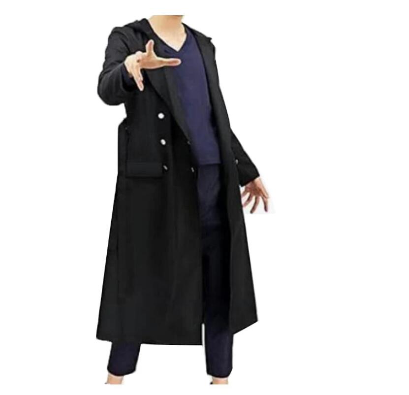 Anime Mens Cosplay Shigaraki Tomura Costume Trench Cloak Mens Suit Uniform Christmas Halloween Jacket Set Outfit