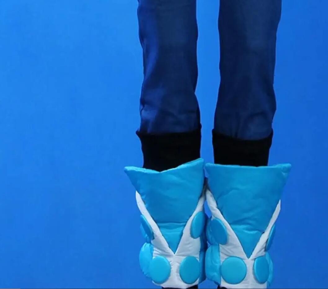 Anime Seragaki Aoba Shoe Covers Costume Handcrafted Hand-made Winter Costume Parts Cosplay 2PCS Pro Accessories