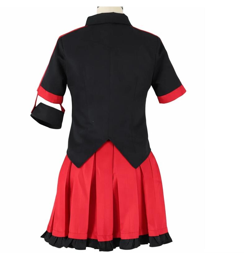 Anime Blood C Kisaragi Saya Cosplay Costume Dress Shirt Tie Whole Set Hot Sale Uniform Halloween Party