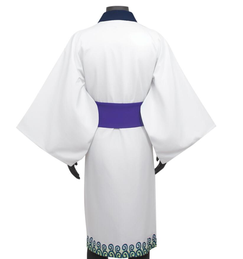 Anime Cosplay Roronoa Zoro Costume Mens Womens Cloak Coat Belt Suit Kimono Bath Rope Halloween Outfit