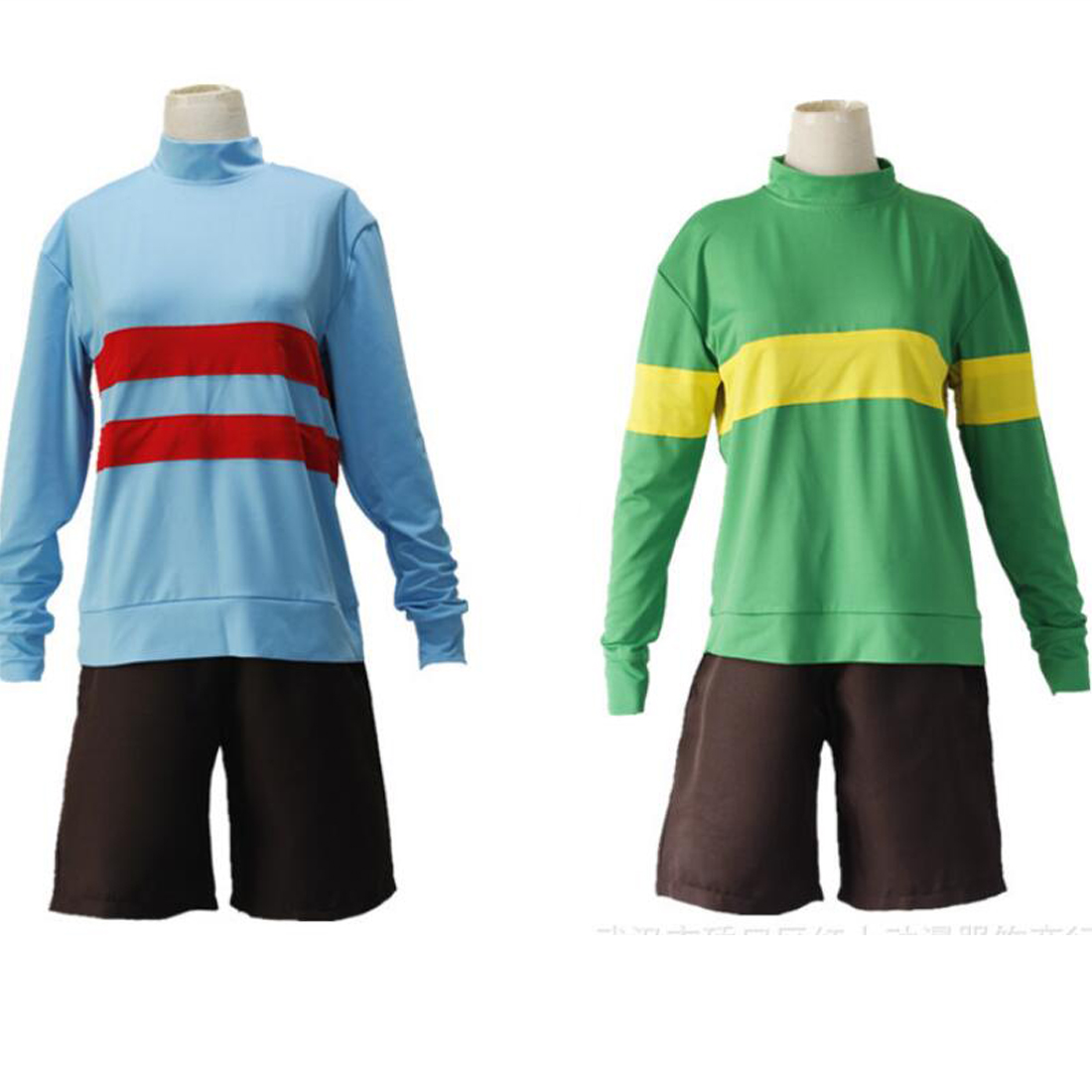 Anime Sans Cosplay Costume Frisk Coat Shorts Suit Mens Womens Halloween Uniform Christmas Outfit