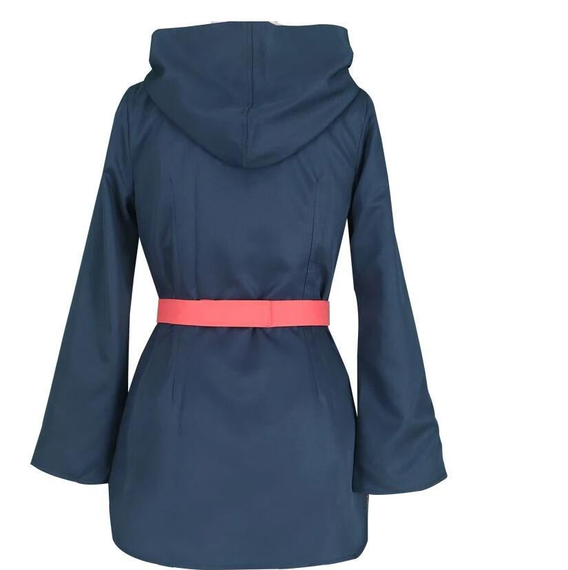 Anime Little Witch Academia Halloween Womens Atsuko Akko Kagari Dress Outfit Cosplay Costume Magic Cloak Hat Robe Outfit