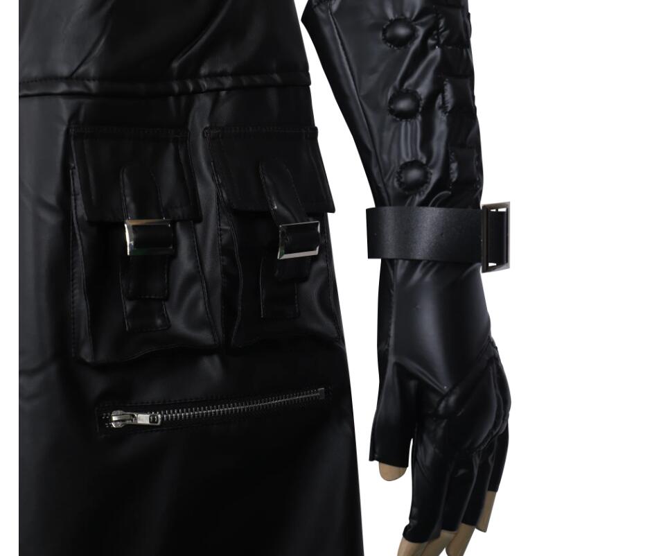 Anime Outfit XV Noctis Lucis Caelum Cosplay Uniform Leather Costume Coat Tshirt Pants Set Mens Womens Suit Halloween Outfit