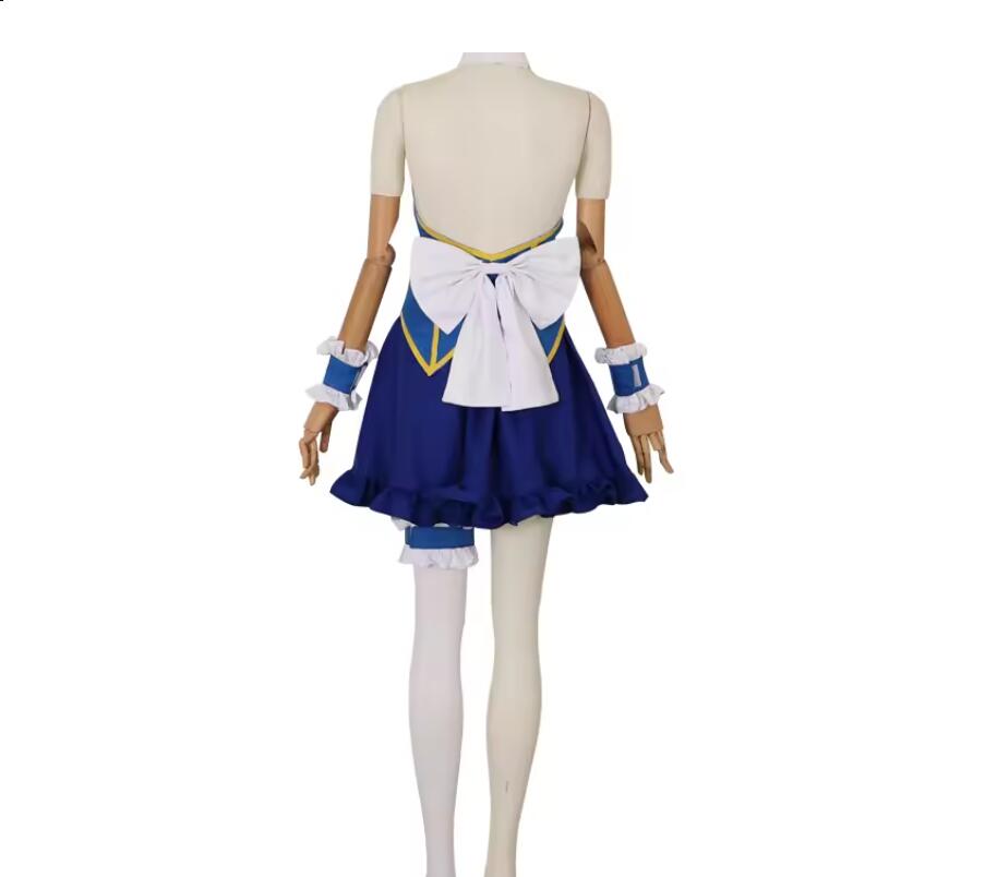 Anime Women Costume Lucy Heartfilia Aquarius' Dress Cosplay Natsu Mage Costume Lolita Dress Suit Uniform Halloween