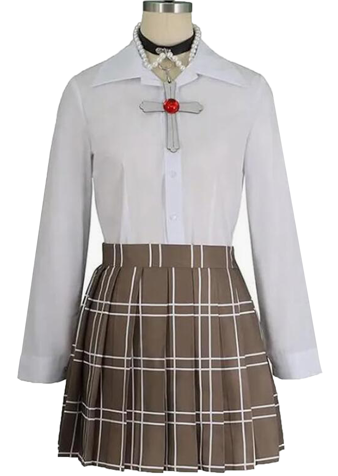 Anime Cosplay Akashiya Moka Costume Womens Suit Sailor Dress School Uniform Daily Halloween Christmas Outfit