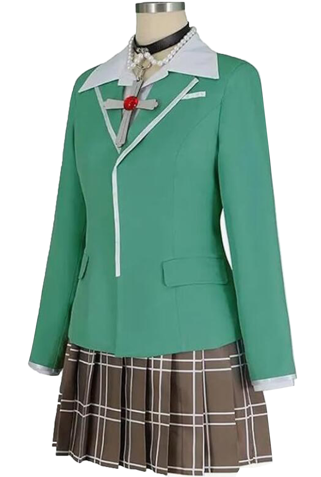 Anime Cosplay Akashiya Moka Costume Womens Suit Sailor Dress School Uniform Daily Halloween Christmas Outfit