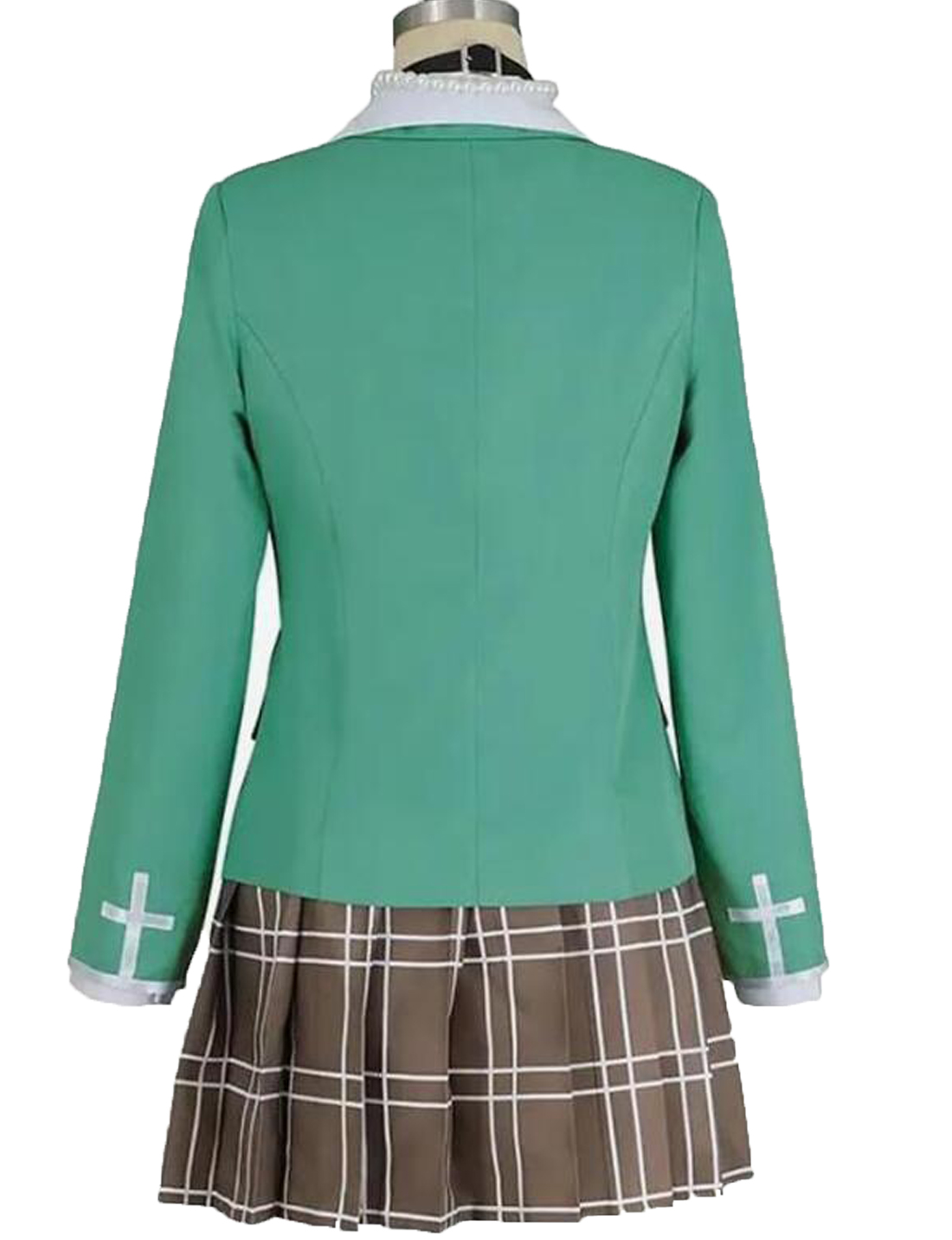 Anime Cosplay Akashiya Moka Costume Womens Suit Sailor Dress School Uniform Daily Halloween Christmas Outfit