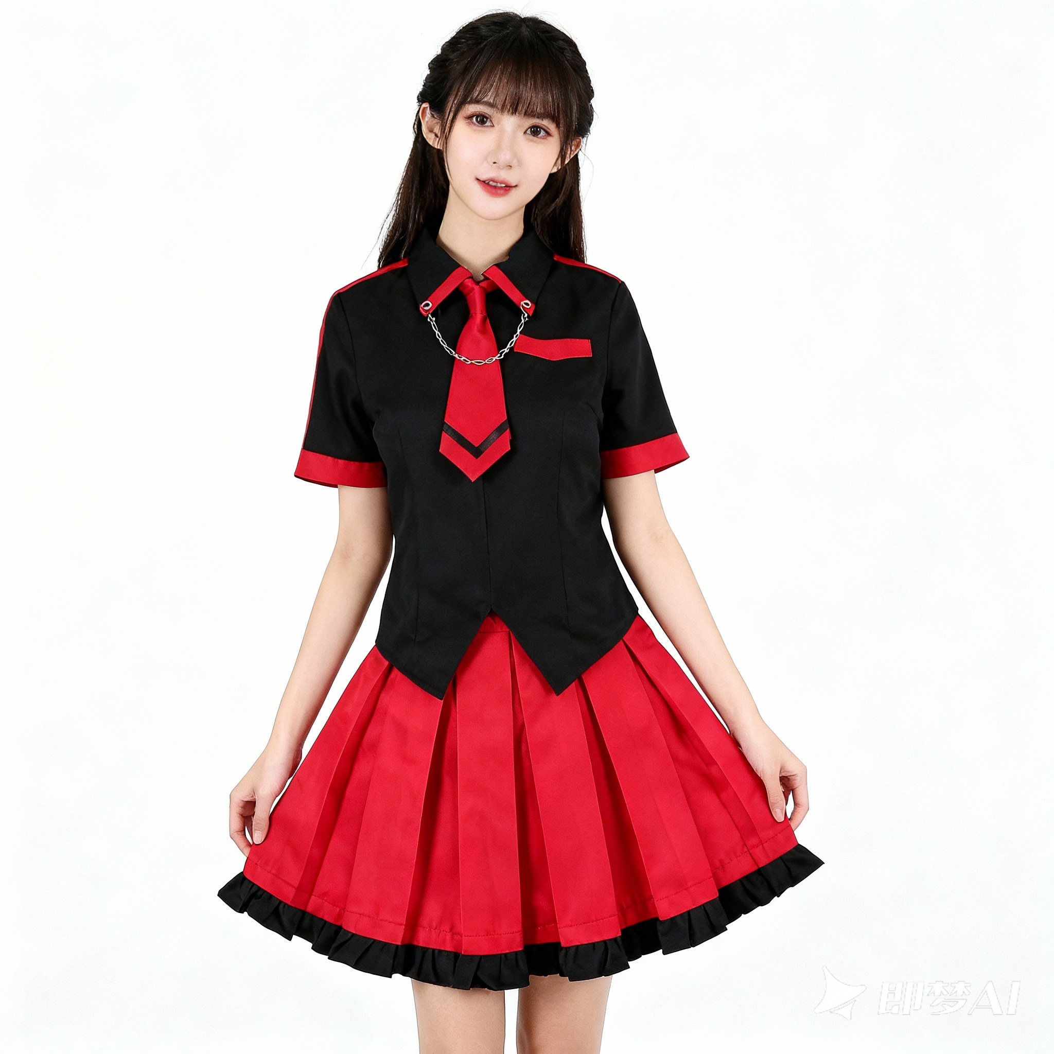 Anime Blood C Kisaragi Saya Cosplay Costume Dress Shirt Tie Whole Set Hot Sale Uniform Halloween Party