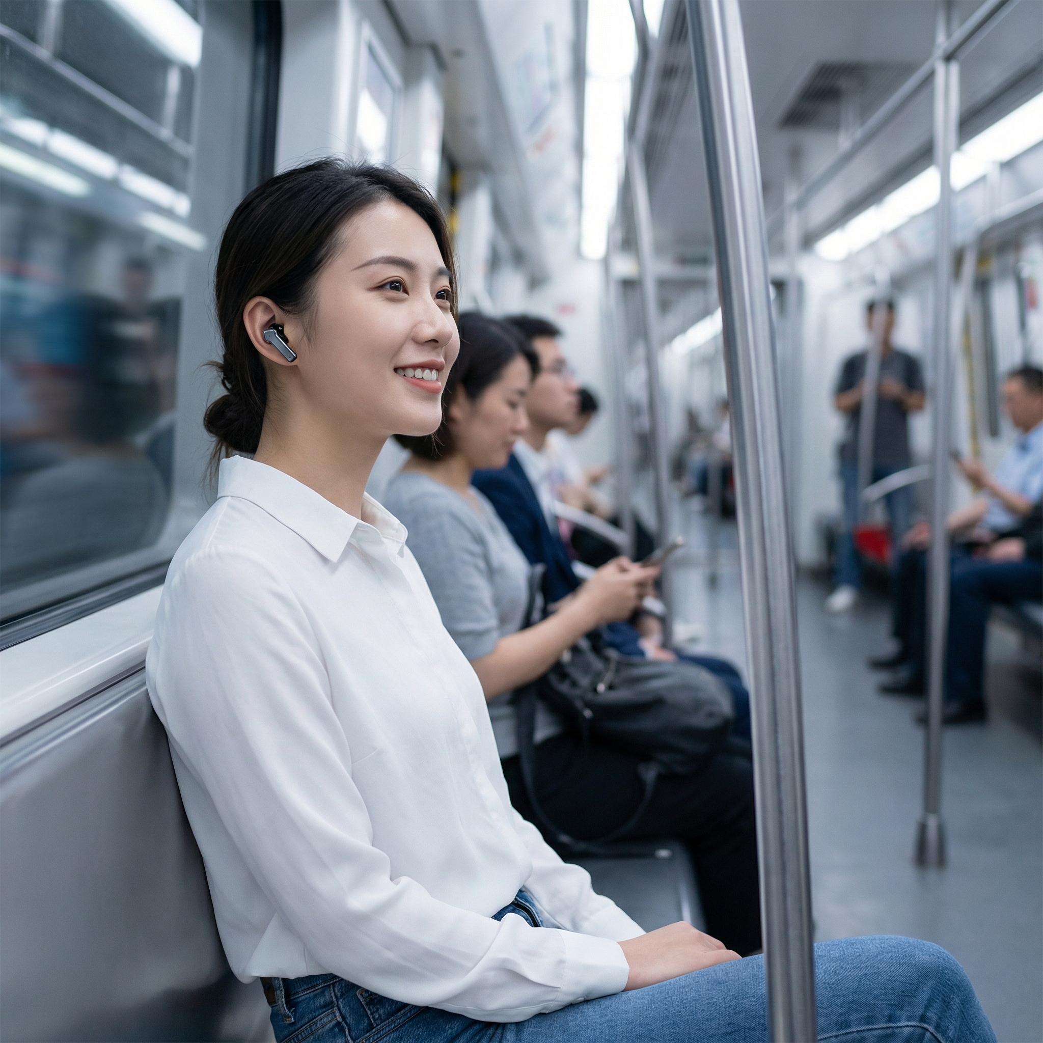 ST81 AI Translation Earphones [Comes with "AI Friend" Software]