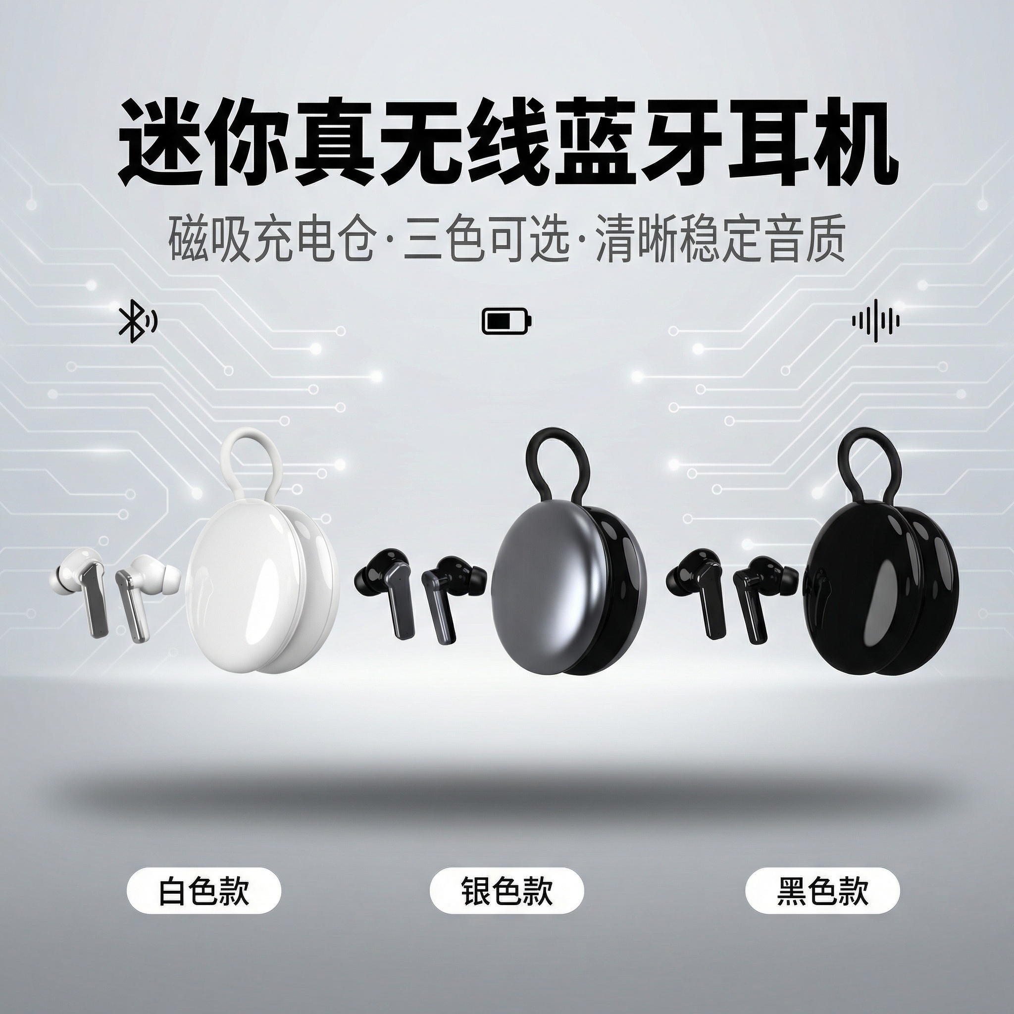 ST81 AI Translation Earphones [Comes with "AI Friend" Software]
