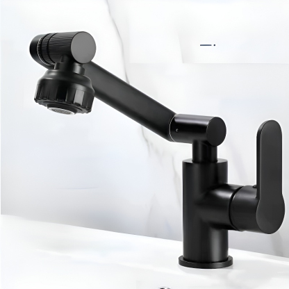 Universal hot and cold water faucet