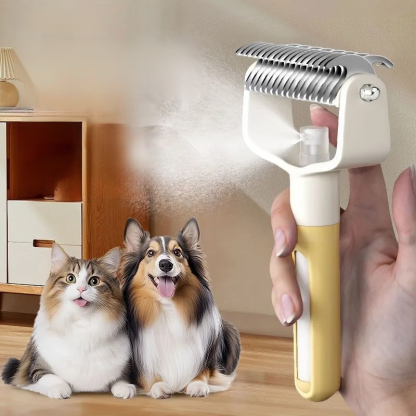 สเปรย์กำจัดขนหลุดพร้อมหวีดูแลสัตว์เลี้ยง