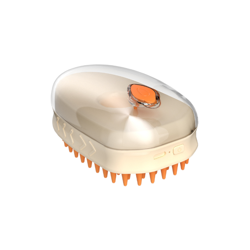 หวีแมวพร้อมสเปรย์นวด ช่วยลดขนร่วง