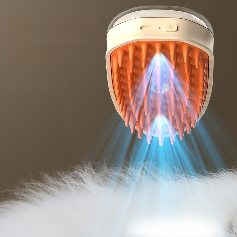 หวีแมวพร้อมสเปรย์นวด ช่วยลดขนร่วง