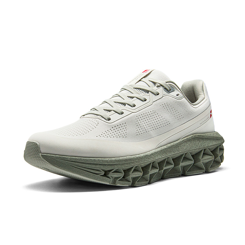 ANTA Fold Running Shoes Men|Grey/Green-4