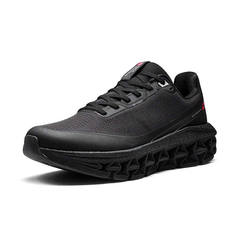 ANTA Fold Running Shoes Men|Black/Silver-6