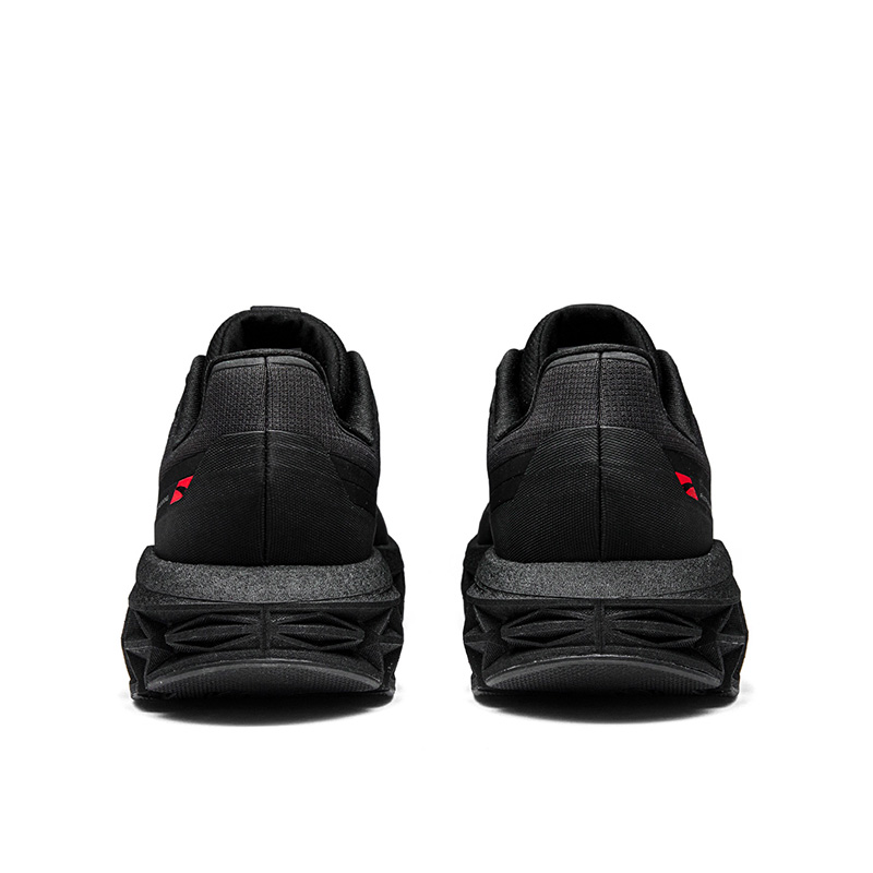 ANTA Fold Running Shoes Men|Black/Silver-6
