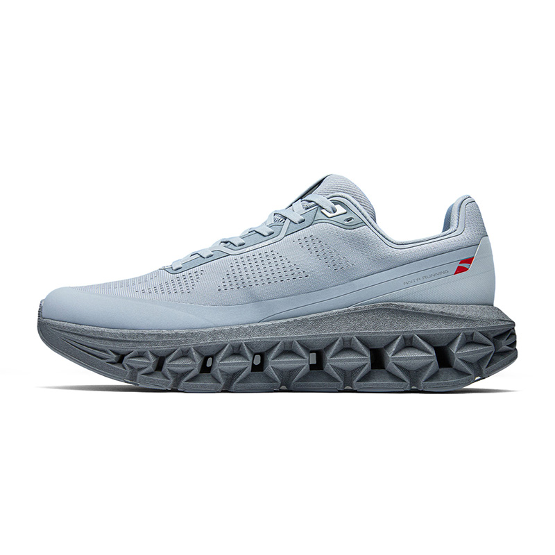 ANTA Fold Running Shoes Men|Grey/Grey/Silver-7