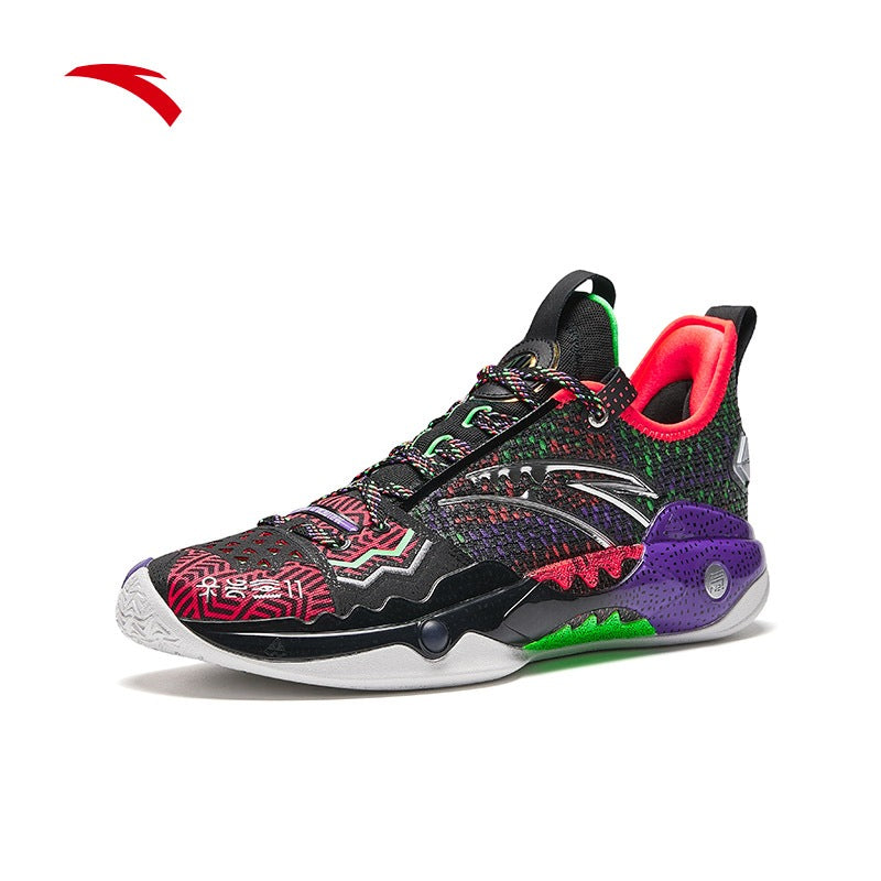 ANTA x Kyrie Irving] Shock Wave 5 Pro PE รองเท้าบาสเกตบอลผู้ชาย