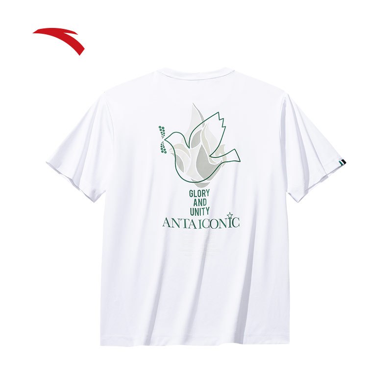 [ANTA X Wang YiBo] ICONIC เสื้อยืดสั้นชาย