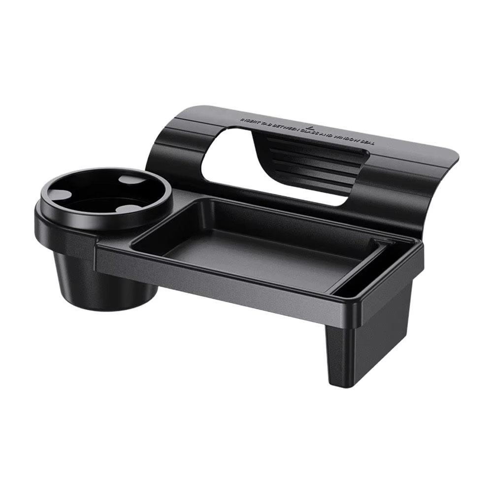 صندوق منظم السيارة مع حامل الكأس حامل مشروبات نافذة الباب الجانبي فتحة الهاتف رف تخزين معلق للمركبة D5H8