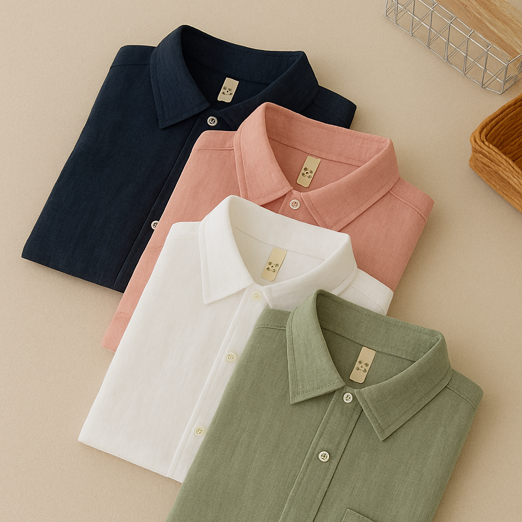 Mens Casual Men's Long Sleeve ( Pack of 4 )