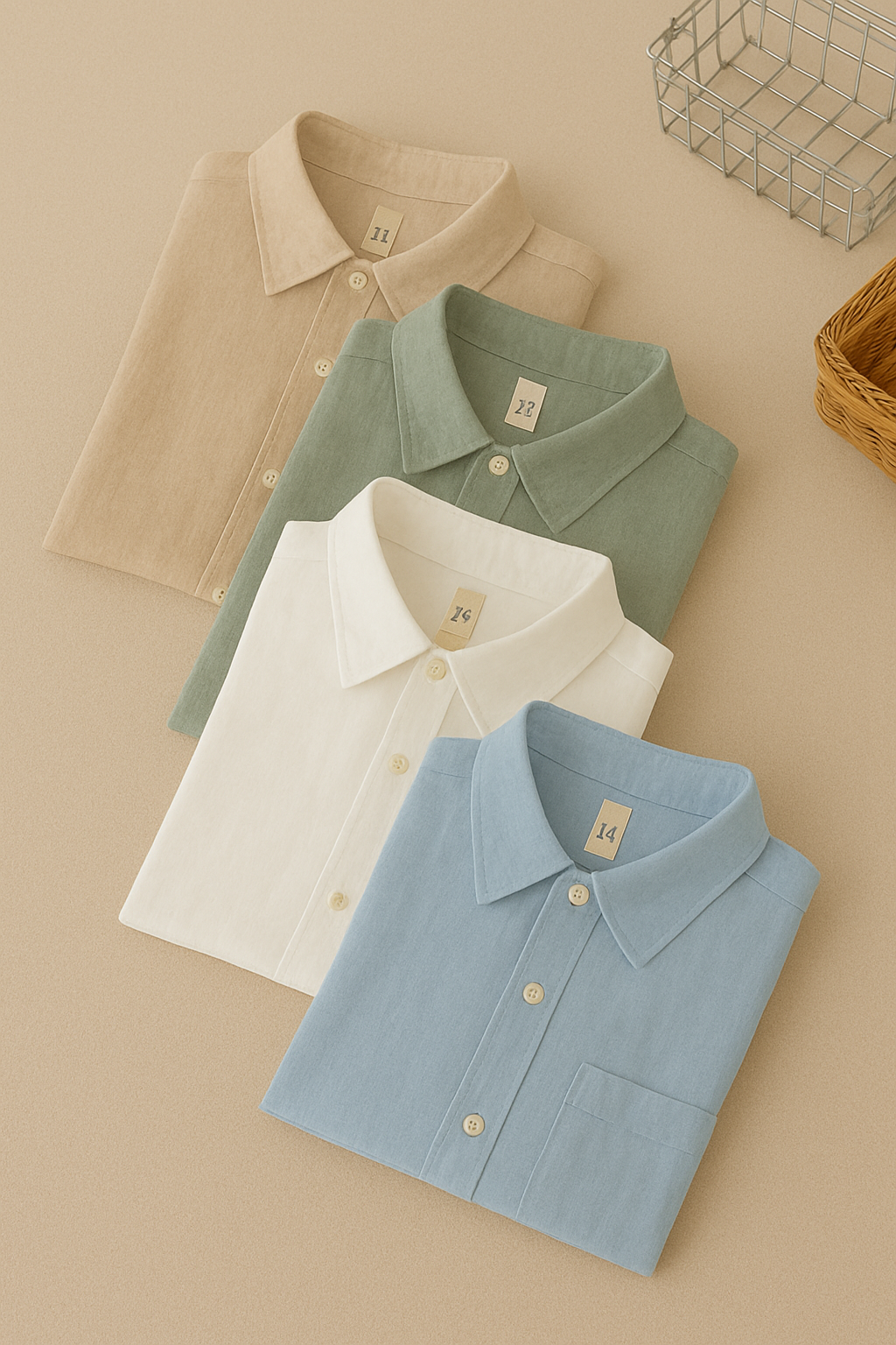 Mens Casual Men's Long Sleeve ( Pack of 4 )