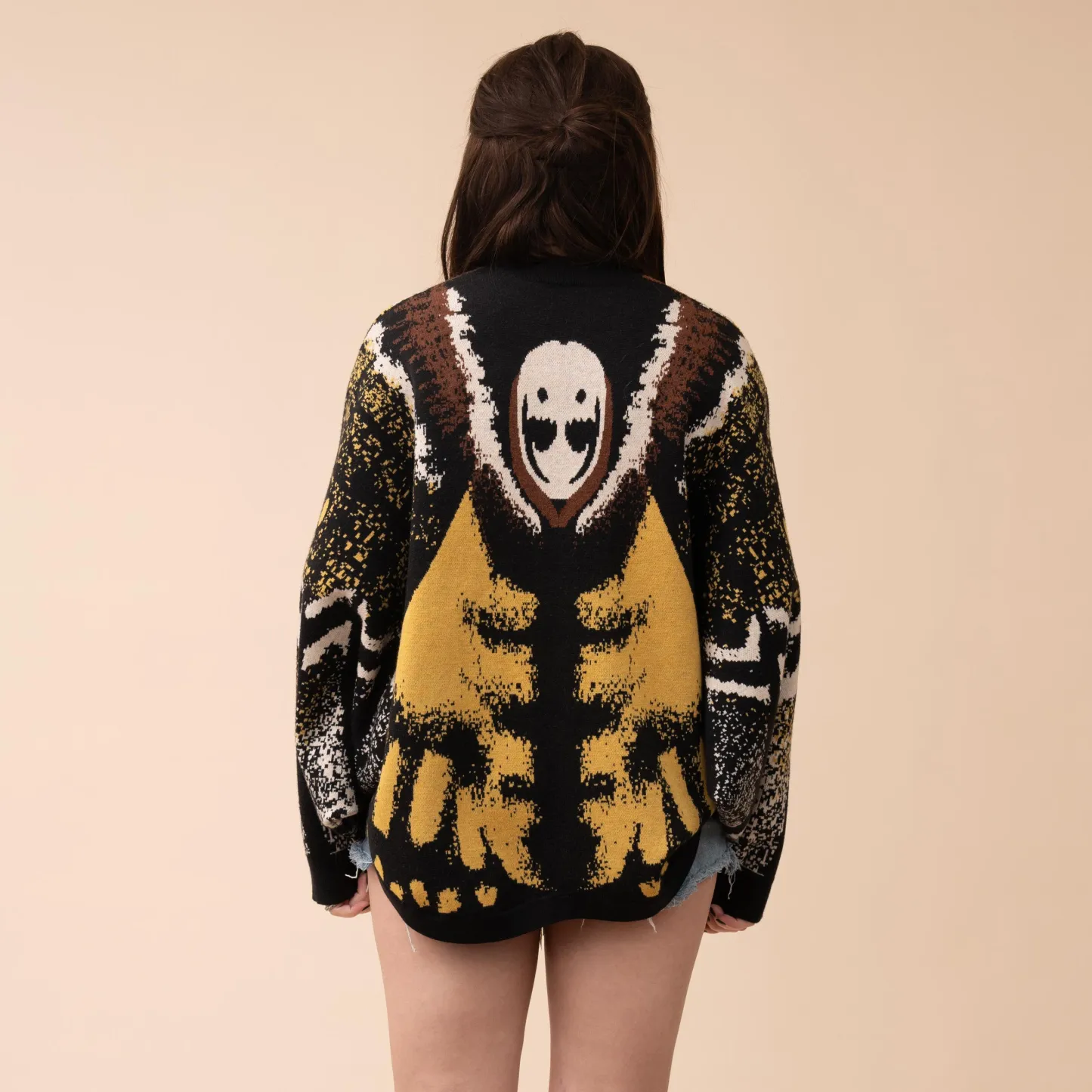 Death's Head Moth Cardigan