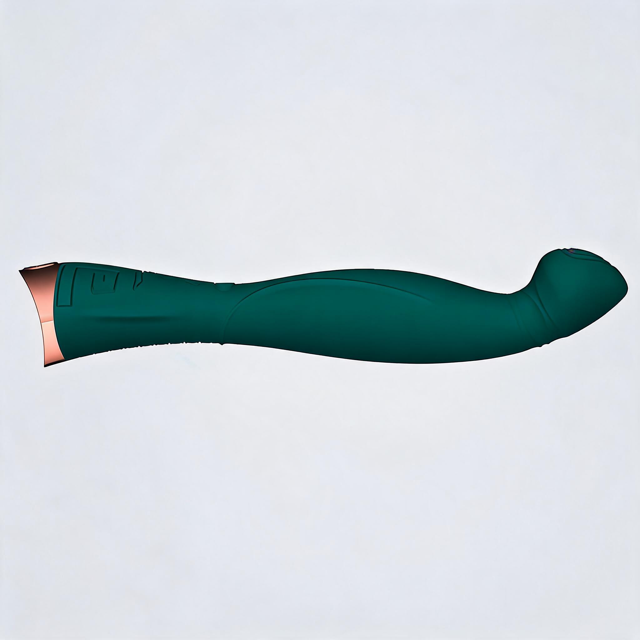 Silicone Wand Vibrator with Finger Massager