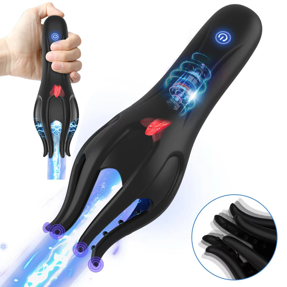Silicone Vibrating Male Stroker