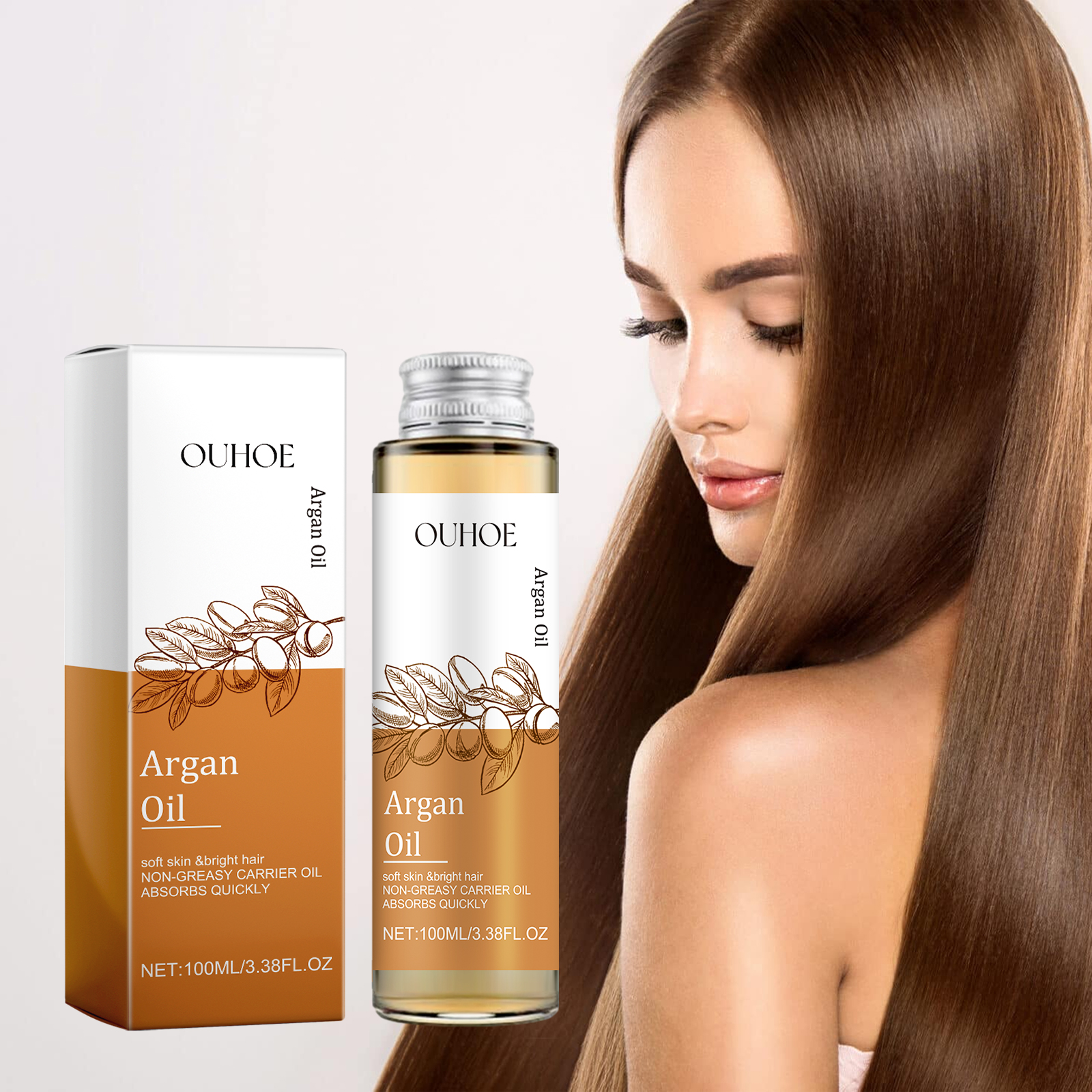 Argan Hair and Body Massage Oil